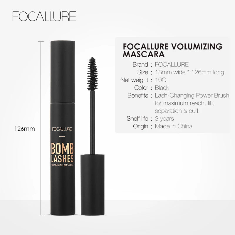 FOCALLURE 3D Volume Mascara