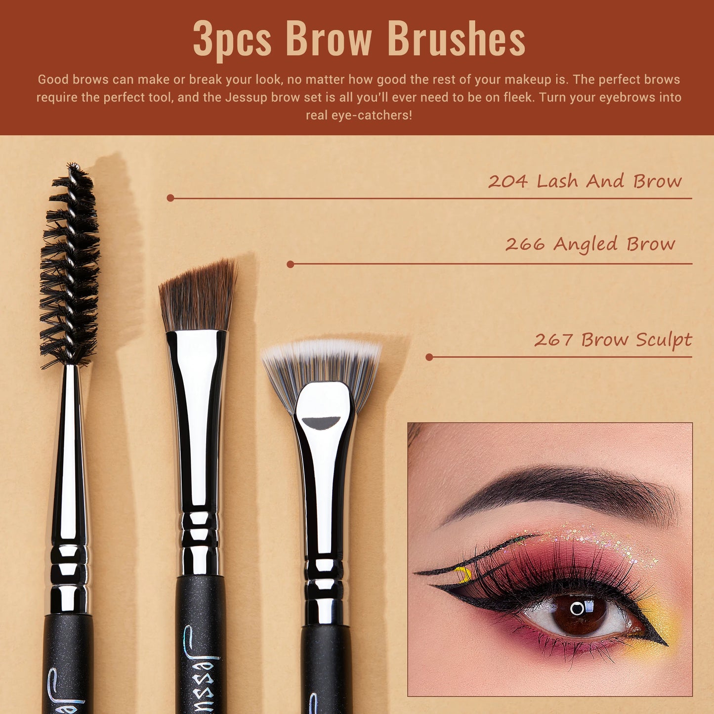 Jessup Eye Brush Collection