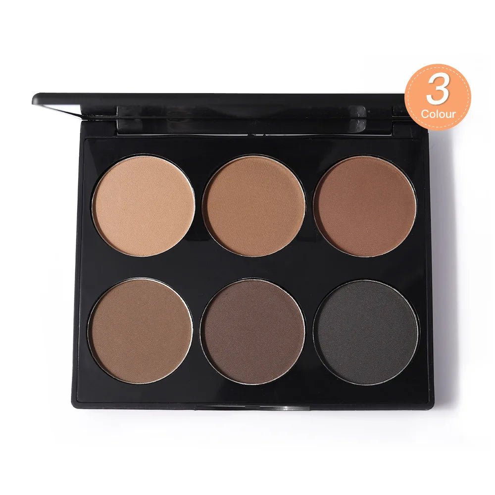 Six Color Contour Palette