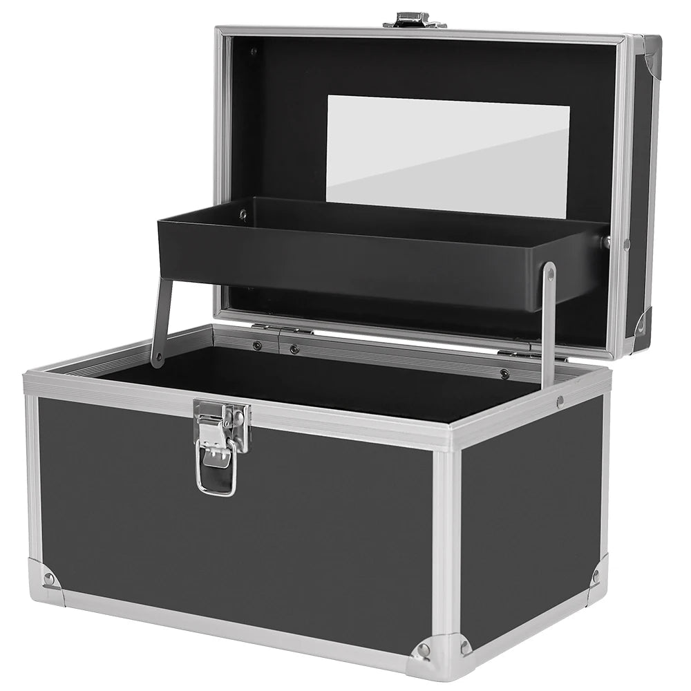 New Small-Scale Large Capacity Make up Case Multi-layer Hairdressing Tool Cosmetics Storage Box Professional Waterproof Supplies