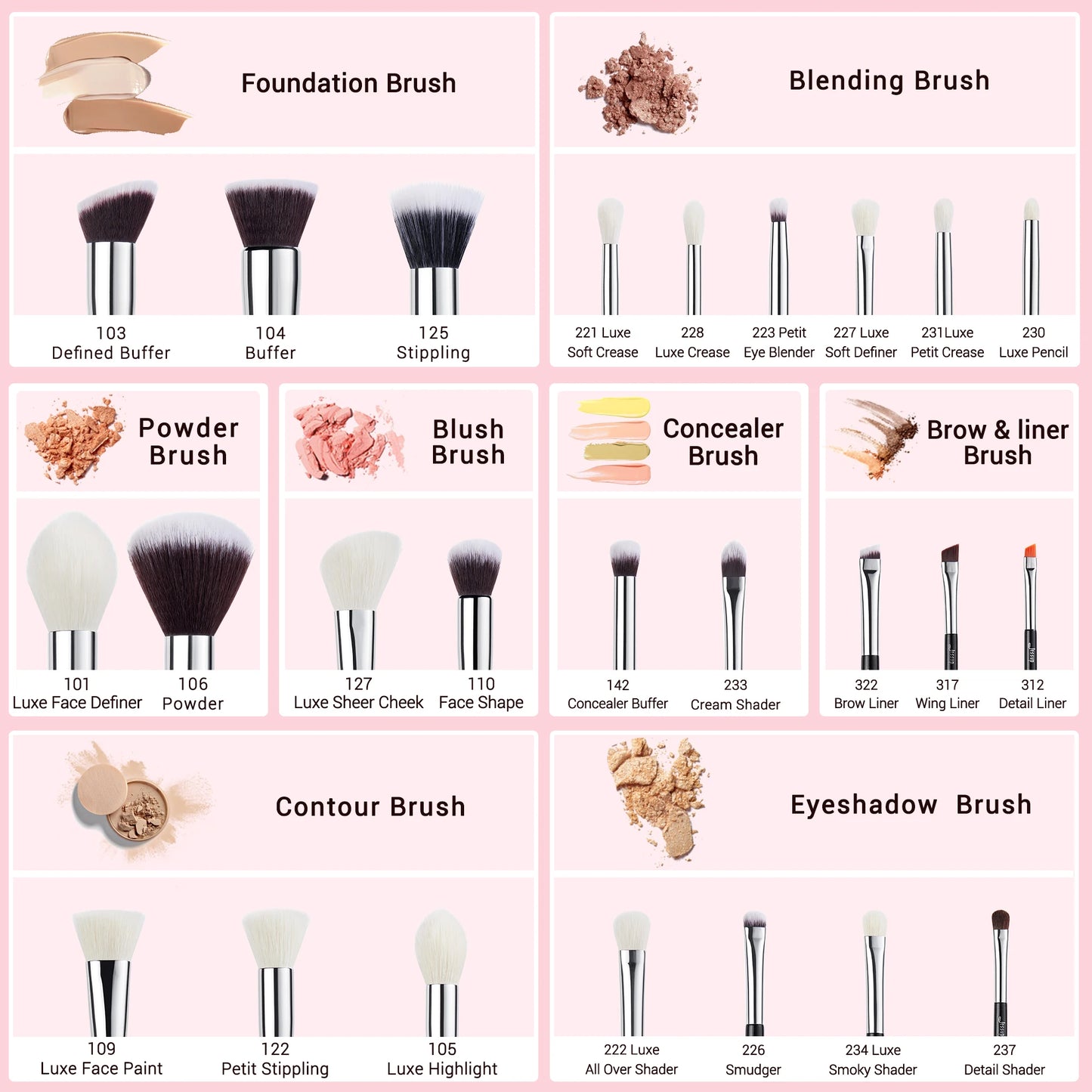 Jessup 25 Piece Brush Set