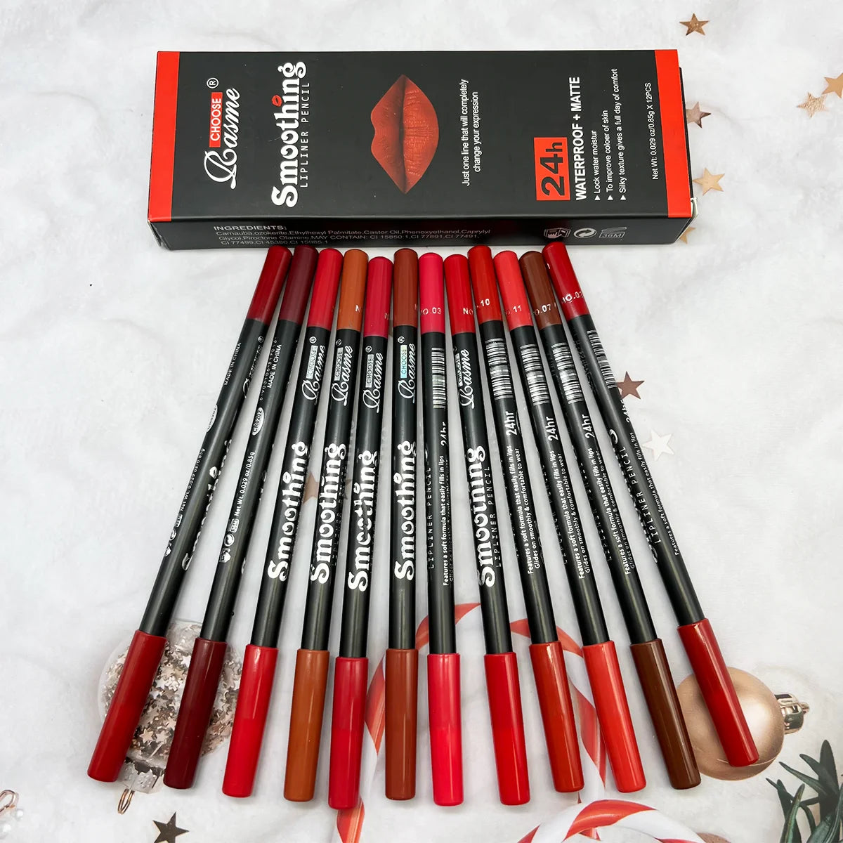 Twelve Piece Lip Set