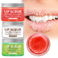 Coconut, green apple, watermelon lip scrub exfoliating deep cleansing moisturizing female gift Care Moisturizing