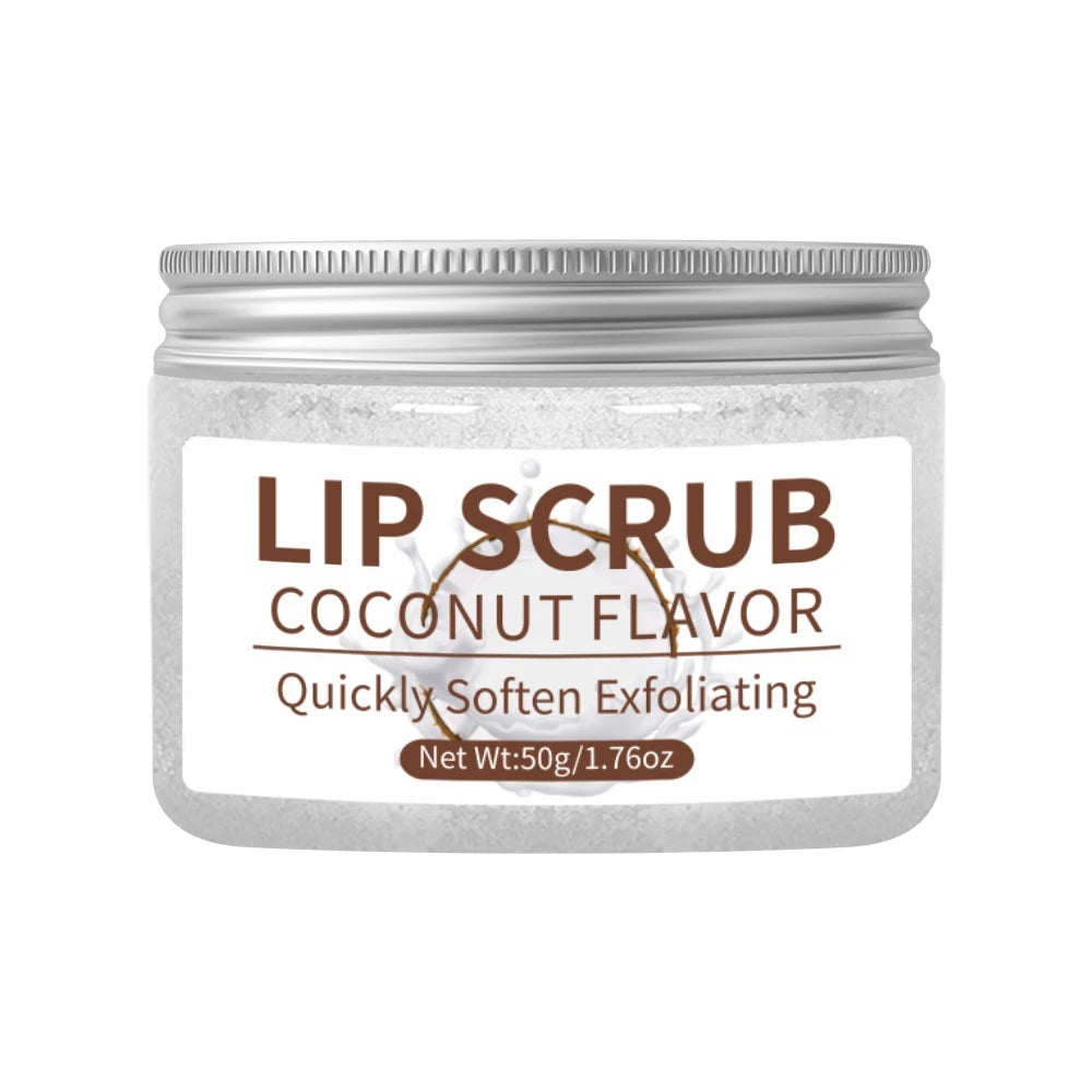 Coconut, green apple, watermelon lip scrub exfoliating deep cleansing moisturizing female gift Care Moisturizing