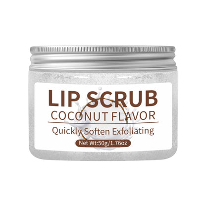 Coconut, green apple, watermelon lip scrub exfoliating deep cleansing moisturizing female gift Care Moisturizing