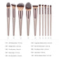 Champagne Finish Brush Set