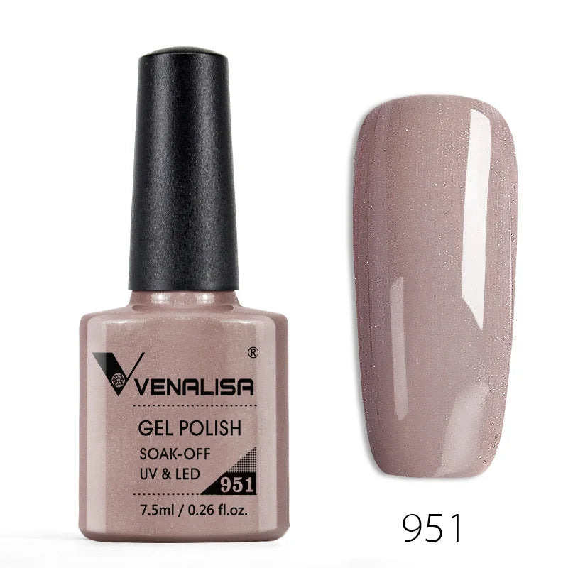VENALISA Reflective Disco Glitter Full Coverage Super Diamond Sparkle Pigment Gel Nail Polish Soak off UV LED Nail Gel Varnish