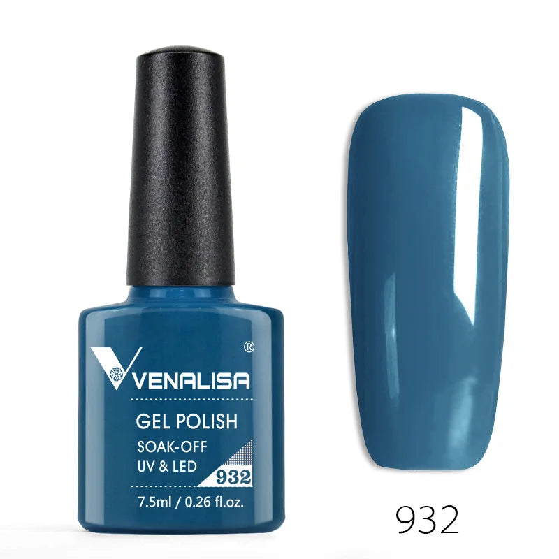 VENALISA Reflective Disco Glitter Full Coverage Super Diamond Sparkle Pigment Gel Nail Polish Soak off UV LED Nail Gel Varnish
