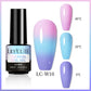 LILYCUTE 7ML Thermal Gel Nail Polish Ultra-thin Temperature Color Changing Gel Polish Semi Permanent UV Gel Nail Art Gel Varnish