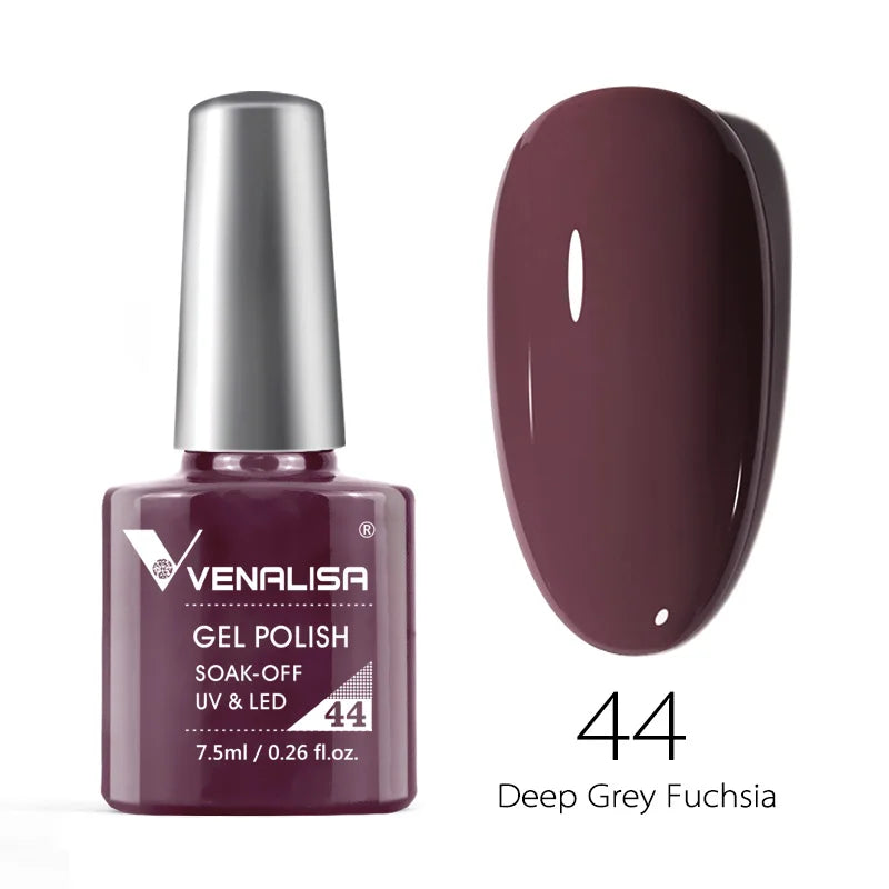 VENALISA Reflective Disco Glitter Full Coverage Super Diamond Sparkle Pigment Gel Nail Polish Soak off UV LED Nail Gel Varnish