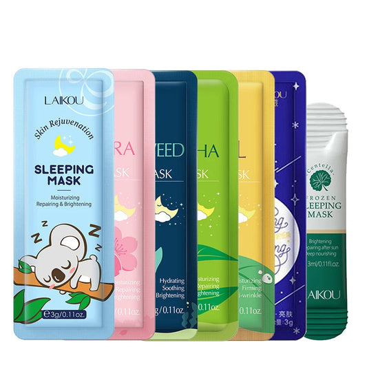 Seven Piece Sleeping Mask Set