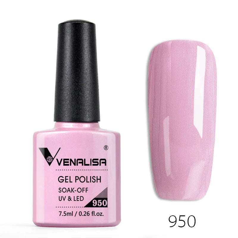 VENALISA Reflective Disco Glitter Full Coverage Super Diamond Sparkle Pigment Gel Nail Polish Soak off UV LED Nail Gel Varnish