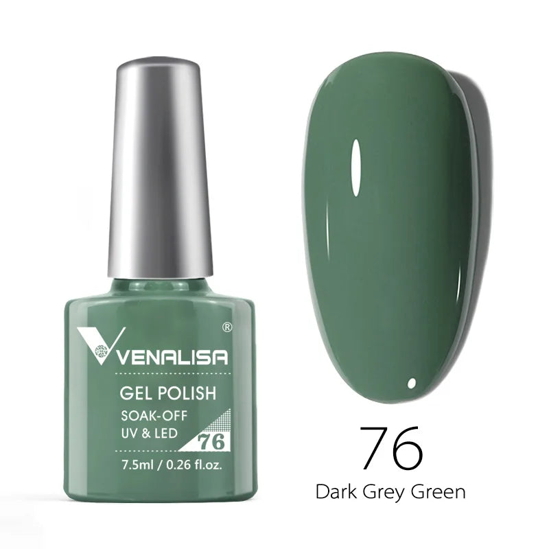 VENALISA Reflective Disco Glitter Full Coverage Super Diamond Sparkle Pigment Gel Nail Polish Soak off UV LED Nail Gel Varnish