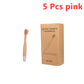 New  Organic Children's Bamboo Toothbrush ten Colors Soft Fibre Bristles Biodegradable Handle Eco Friendly Kids Toothbrushes