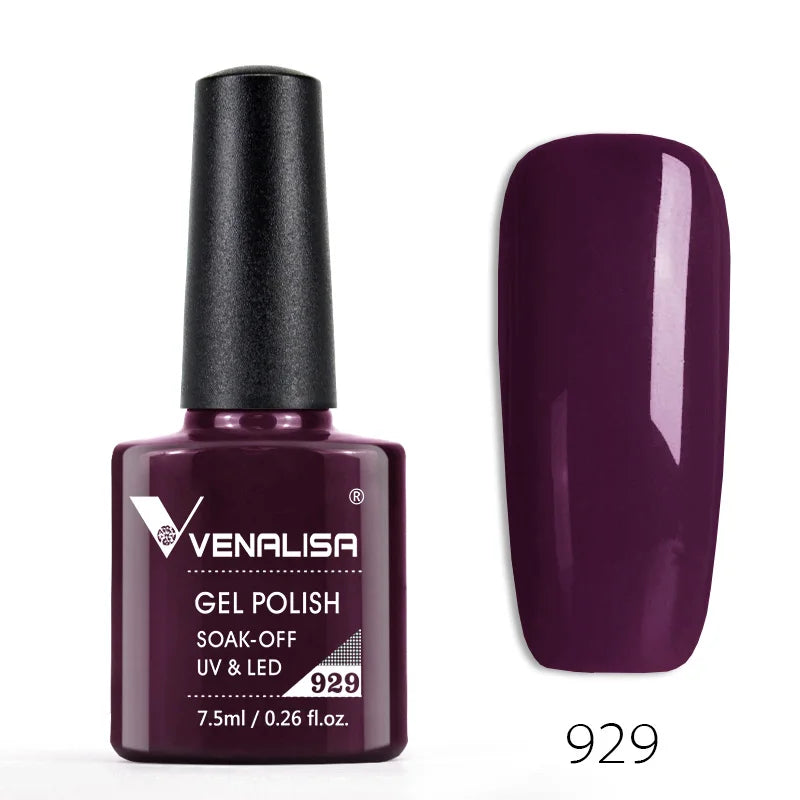 VENALISA Reflective Disco Glitter Full Coverage Super Diamond Sparkle Pigment Gel Nail Polish Soak off UV LED Nail Gel Varnish
