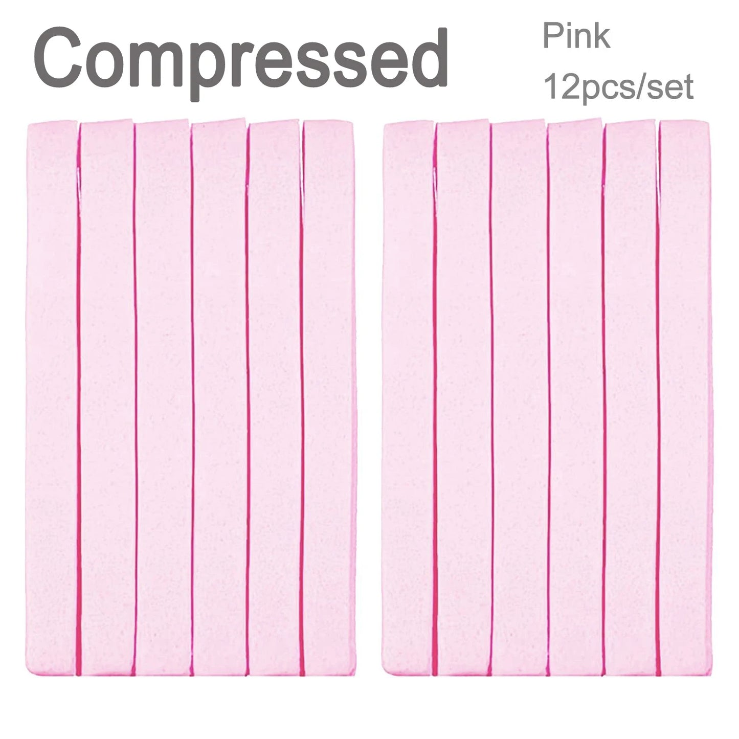 5/10pcs 6/7/8/9cm Face Round Makeup Remover Tool Natural Wood Pulp Sponge Cellulose Compress Cosmetic Puff Facial Cleaning Spong