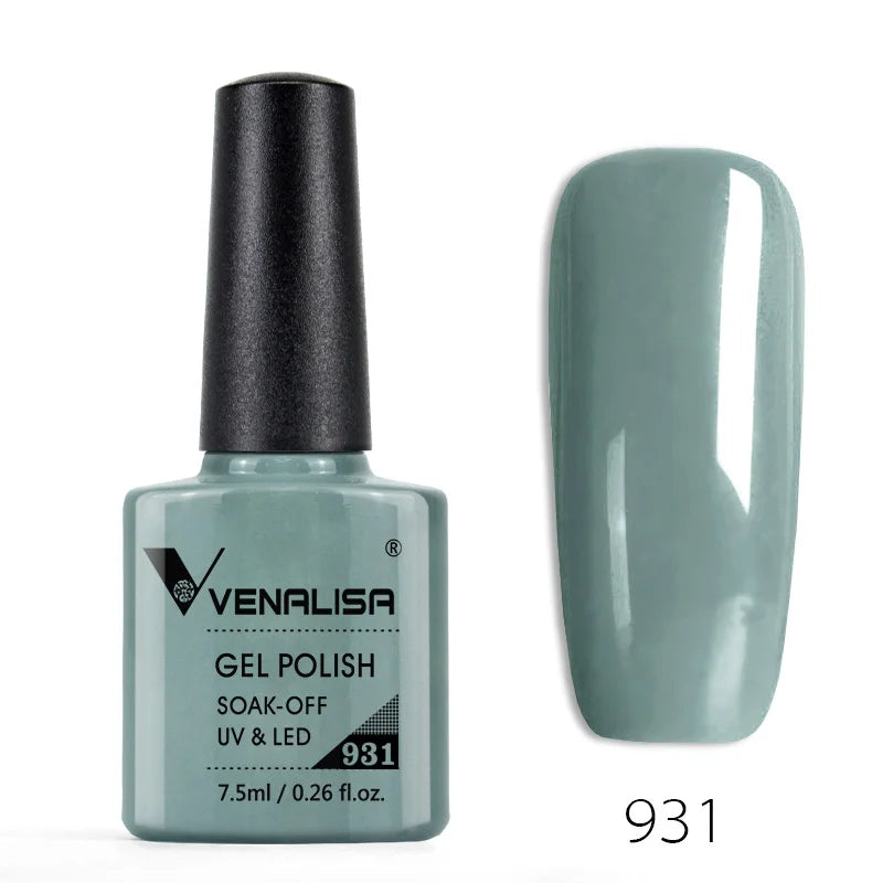 VENALISA Reflective Disco Glitter Full Coverage Super Diamond Sparkle Pigment Gel Nail Polish Soak off UV LED Nail Gel Varnish