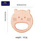 10pc Wooden Teether Animals Beech Teething Grasping Wooden Animal Toy Rodent Baby Teether Pendant DIY  Pacifier Chain Kids Goods