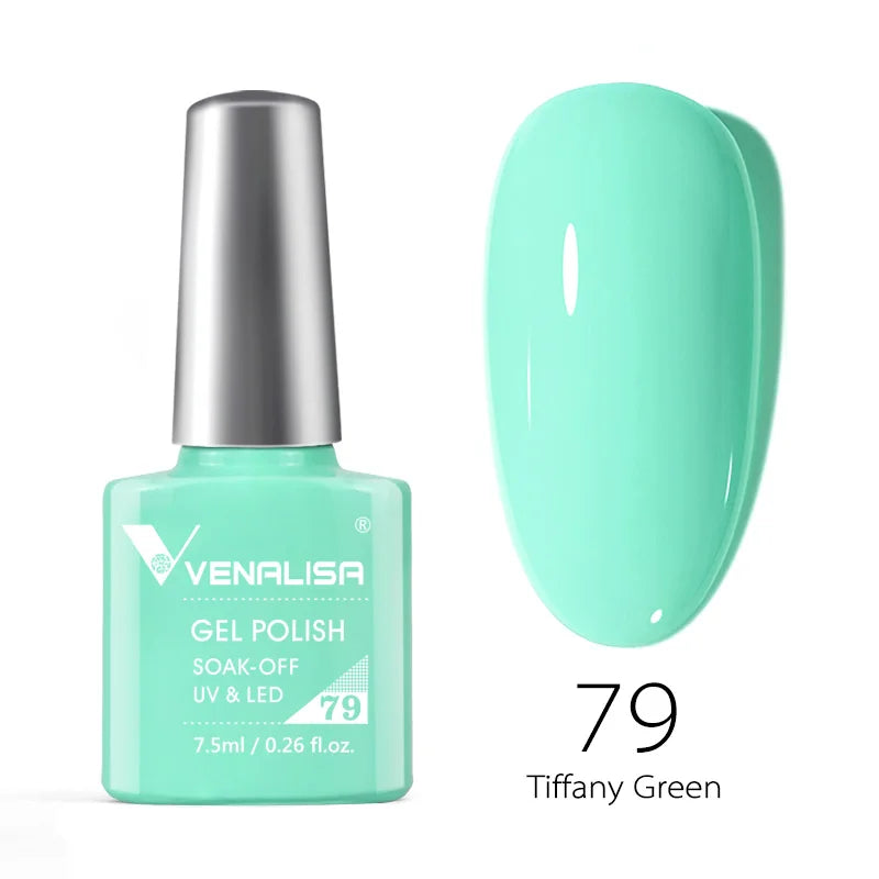 VENALISA Reflective Disco Glitter Full Coverage Super Diamond Sparkle Pigment Gel Nail Polish Soak off UV LED Nail Gel Varnish