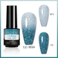 LILYCUTE 7ML Thermal Gel Nail Polish Ultra-thin Temperature Color Changing Gel Polish Semi Permanent UV Gel Nail Art Gel Varnish