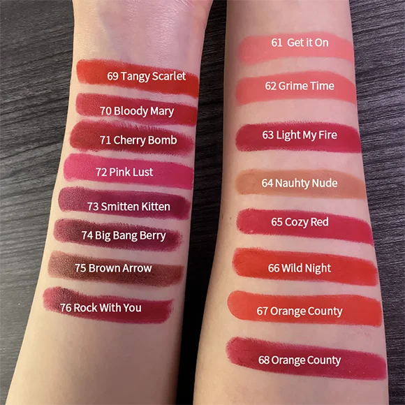 CHARMACY Waterproof Matte Lipstick