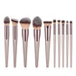 Champagne Finish Brush Set