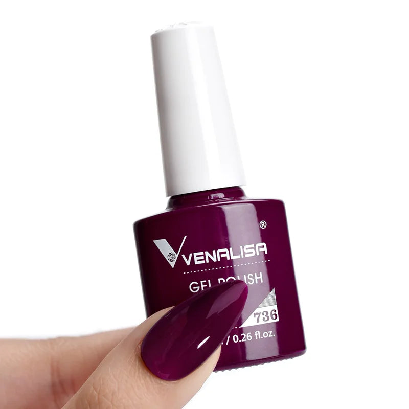 VENALISA Reflective Disco Glitter Full Coverage Super Diamond Sparkle Pigment Gel Nail Polish Soak off UV LED Nail Gel Varnish
