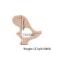 10pc Wooden Teether Animals Beech Teething Grasping Wooden Animal Toy Rodent Baby Teether Pendant DIY  Pacifier Chain Kids Goods