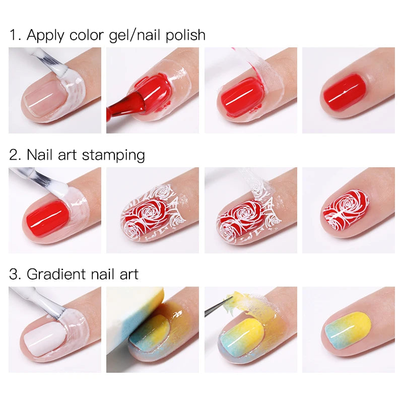 Protective Peel-Off Nail Latex