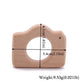 10pc Wooden Teether Animals Beech Teething Grasping Wooden Animal Toy Rodent Baby Teether Pendant DIY  Pacifier Chain Kids Goods