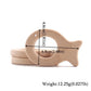 10pc Wooden Teether Animals Beech Teething Grasping Wooden Animal Toy Rodent Baby Teether Pendant DIY  Pacifier Chain Kids Goods