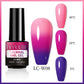LILYCUTE 7ML Thermal Gel Nail Polish Ultra-thin Temperature Color Changing Gel Polish Semi Permanent UV Gel Nail Art Gel Varnish