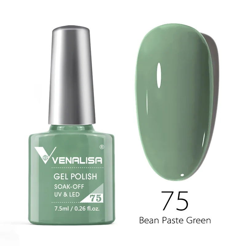 VENALISA Reflective Disco Glitter Full Coverage Super Diamond Sparkle Pigment Gel Nail Polish Soak off UV LED Nail Gel Varnish