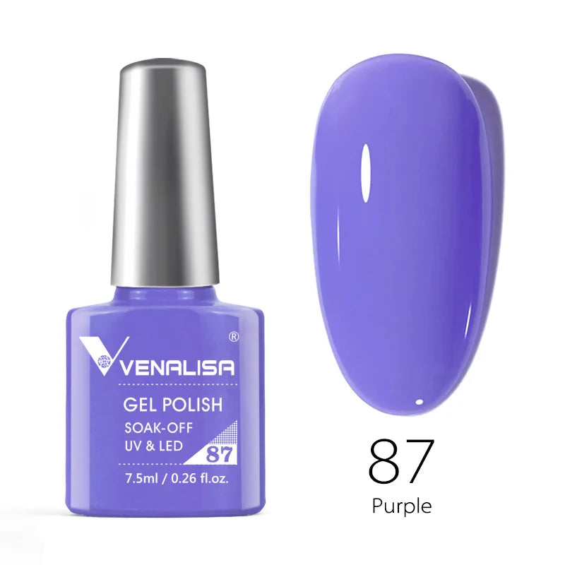 VENALISA Reflective Disco Glitter Full Coverage Super Diamond Sparkle Pigment Gel Nail Polish Soak off UV LED Nail Gel Varnish