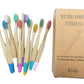 New  Organic Children's Bamboo Toothbrush ten Colors Soft Fibre Bristles Biodegradable Handle Eco Friendly Kids Toothbrushes