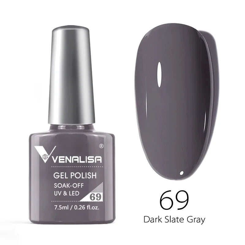 VENALISA Reflective Disco Glitter Full Coverage Super Diamond Sparkle Pigment Gel Nail Polish Soak off UV LED Nail Gel Varnish