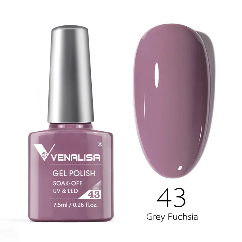 VENALISA Reflective Disco Glitter Full Coverage Super Diamond Sparkle Pigment Gel Nail Polish Soak off UV LED Nail Gel Varnish