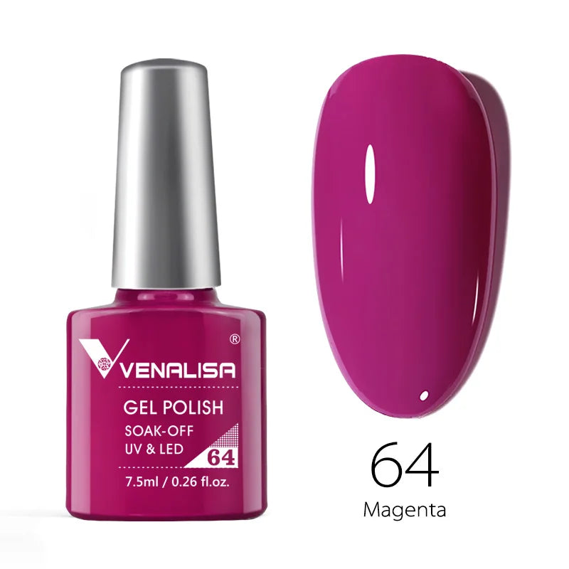 VENALISA Reflective Disco Glitter Full Coverage Super Diamond Sparkle Pigment Gel Nail Polish Soak off UV LED Nail Gel Varnish