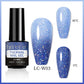 LILYCUTE 7ML Thermal Gel Nail Polish Ultra-thin Temperature Color Changing Gel Polish Semi Permanent UV Gel Nail Art Gel Varnish