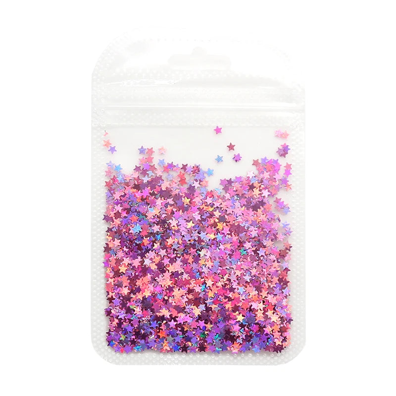 Holographic Nail Glitter Flakes