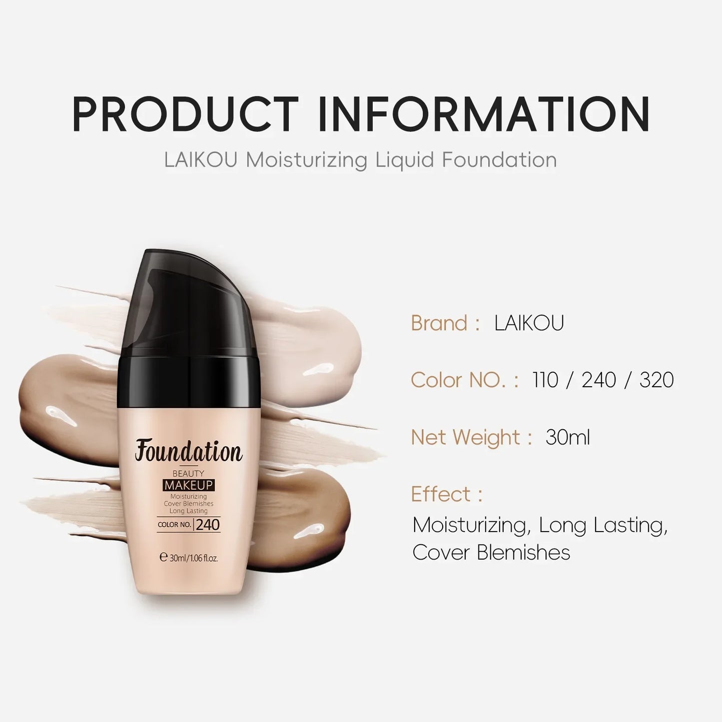 LAIKOU Hydrating Matte Foundation