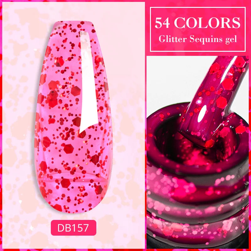 Dried Flower Gel Polish