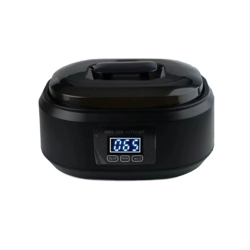200W Wax Heater Hands Feet Bath Body Hair Removal Digital Timing Melting Wax Bean Therapy Machine Men Women Spa Smooth Skin Care