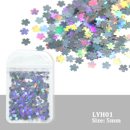 Holographic Nail Glitter Flakes