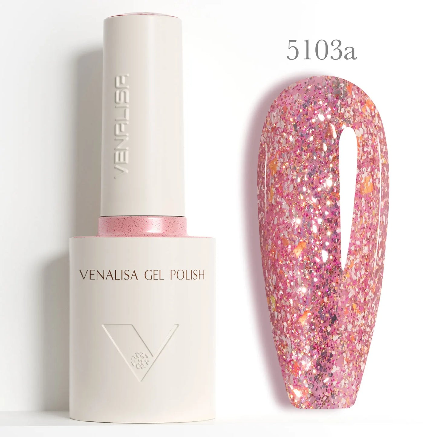 Venalisa V6 Nail Gel Polish Hema Free TPO Free Ultra Red Color Cat Eye Soak Off UV LED Semi Permanent Long Wear Diamond Top 10ml