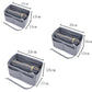 Multifunctional Large Capacity Makeup Storage Bag Felt Cloth Liner Travel Insert Portable Bag in Bag Cosmetic Organizer