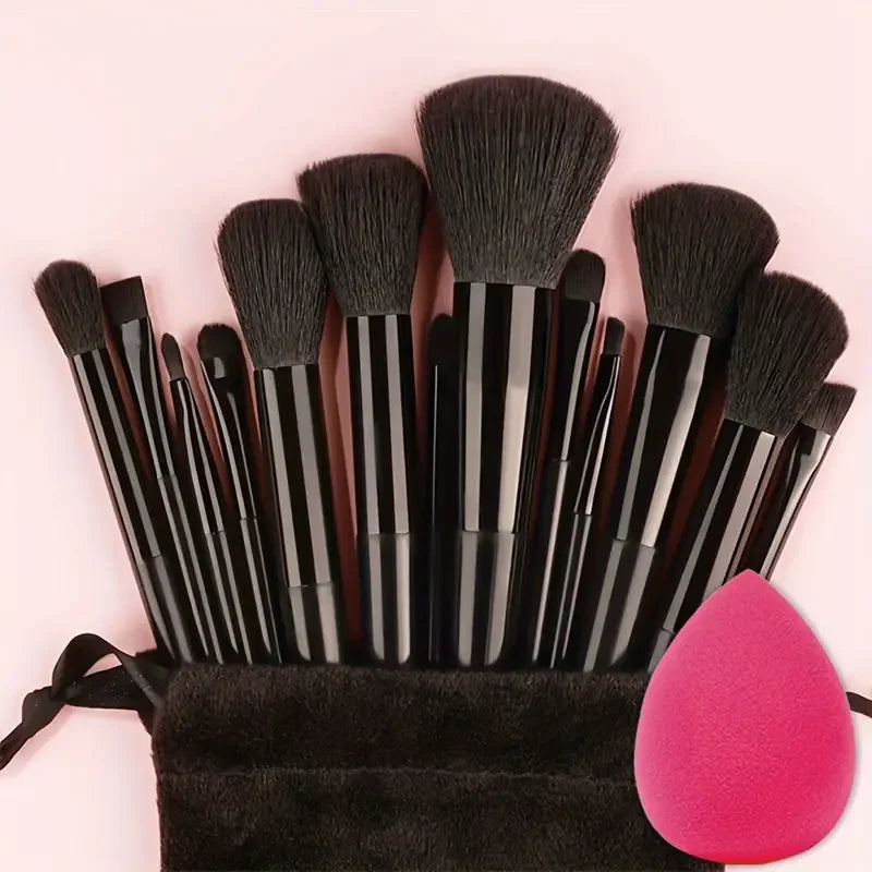 Thirteen Piece Brush Collection