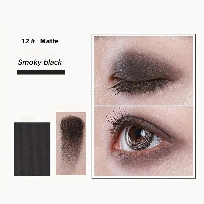 Twelve Color Matte Eyeshadow Palette