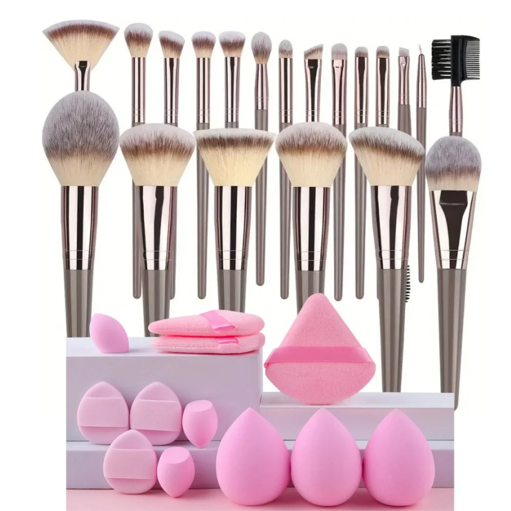 Fluffy Multi Piece Brushes