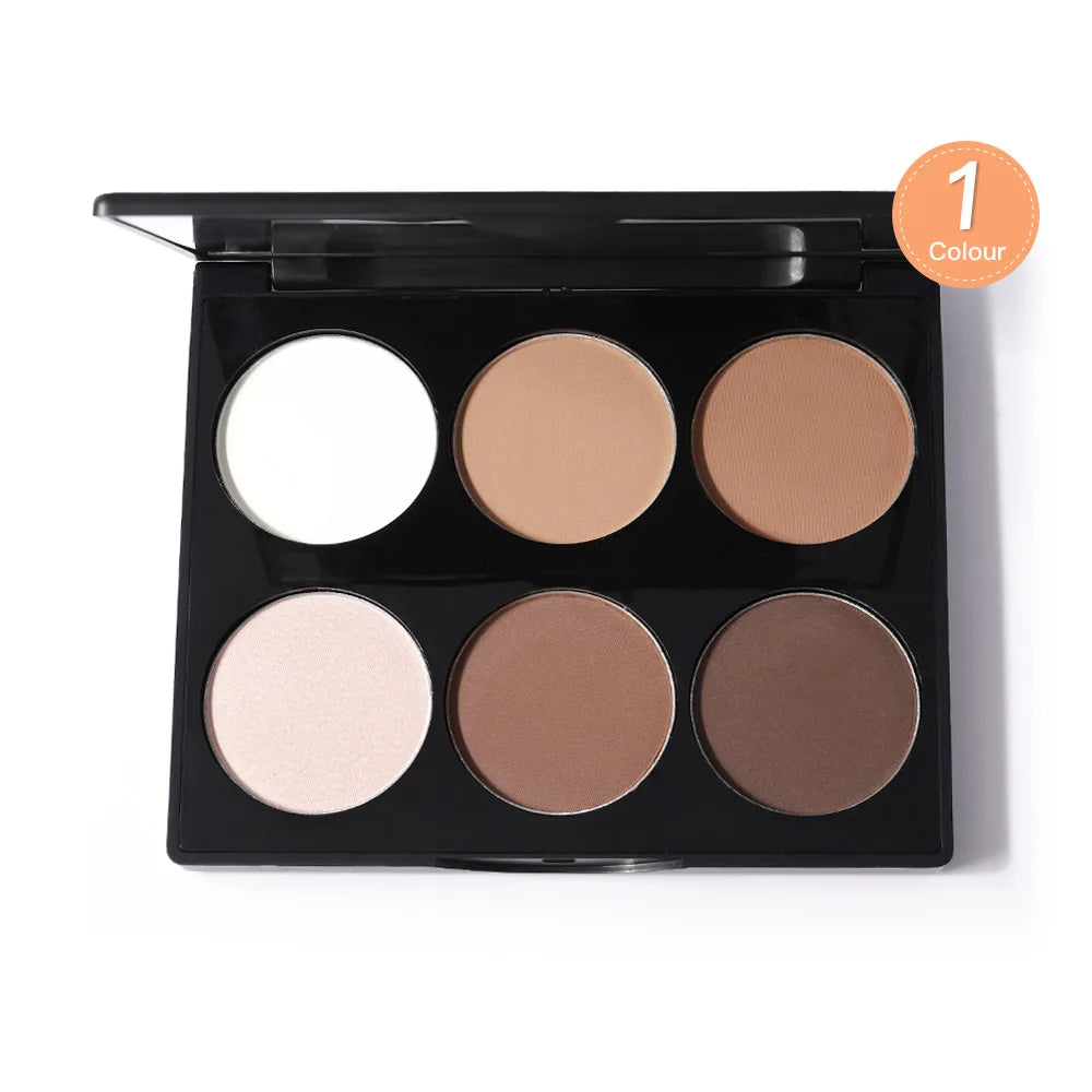 Six Color Contour Palette